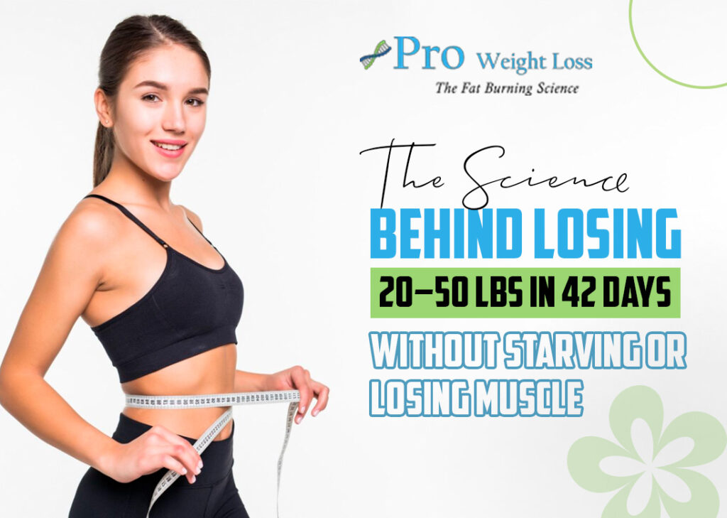 The Science Behind Losing 20–50 lbs in 42 Days Without Starving or Losing Muscle